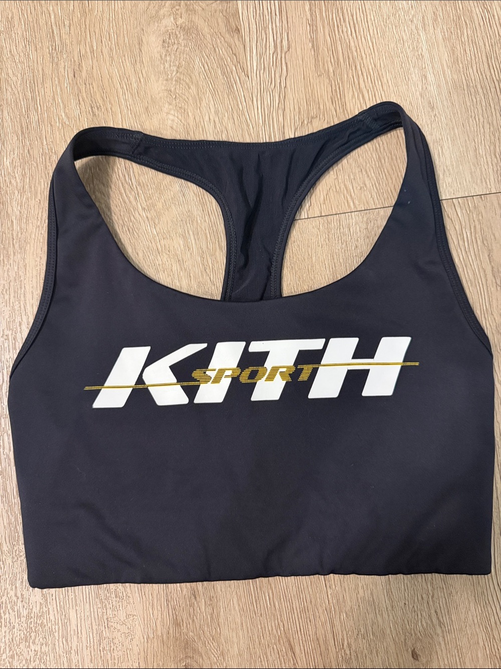 Kith Black Women's sports bra. Only worn a couple times